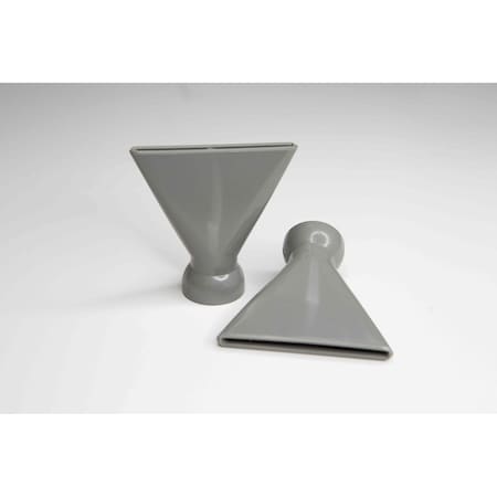 Cedarberg Snap-Loc Systems 3/4 System 3" Flare Nozzle Pac of 2 Dark Grey 8475-106